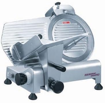 Turbo Air German Knife GS-12LD Light Duty Belt Driven Manual Food Slicer with 12" Diameter Knife