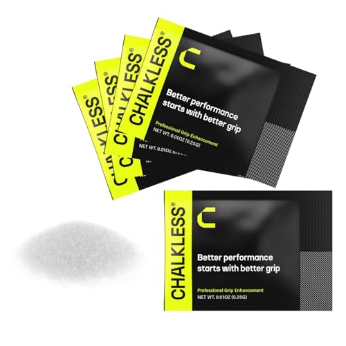 Image of Chalkless Grip Enhancer - Premium Liquid Chalk Alternative & Less Mess Hand Chalk for Weightlifting, Powerlifting, Yoga, Gaming, Climbing, and More, Non-Toxic Long-Lasting & Reliable