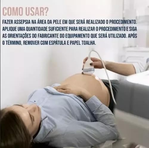 Kit com 3 Gel Clínico De Contato Condutor Ultrassom 100 Ml