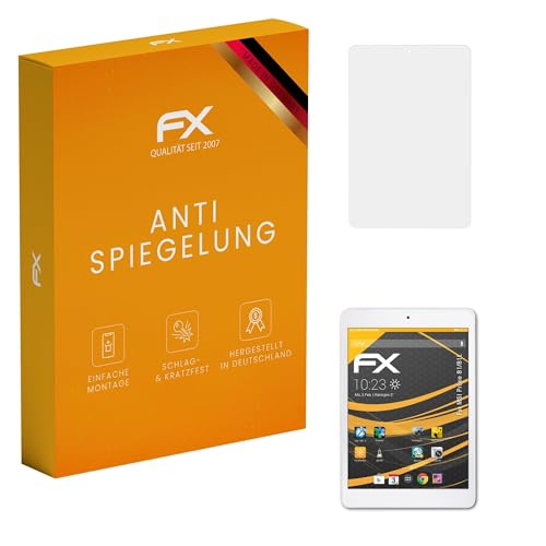 atFoliX Protecteur d'écran compatible avec MSI Primo 81/81L Film Protection d'écran, antiréfléchissant et absorbant les chocs FX Film Protecteur (2X)