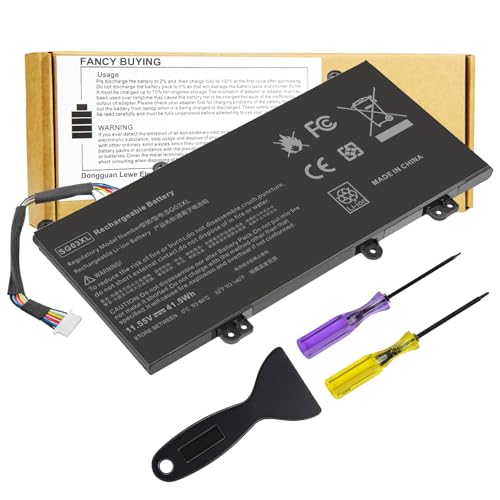 SG03XL Laptop Battery for HP Envy M7-U109DX M7-U009DX 17t-U000 17-U011NR 17-U163CL 17-U177CL 849048-421 849049-421 849314-850 849315-850 849314-856 HSTNN-LB7F HSTNN-LB7E TPN-I126 HSTNN-LB7E HSTNN-LB7F