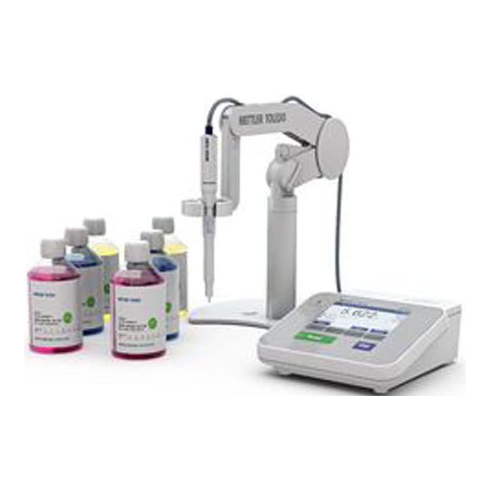 Mettler Toledo 30393277 Seven Excellence Model S400KUS pH Bench Meter Kit with Buffer Sachet