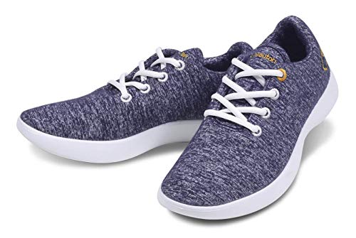 LeMouton Classic Women's Wool Shoe | Comfortable Lightweight | Walking Lace Up Sneaker