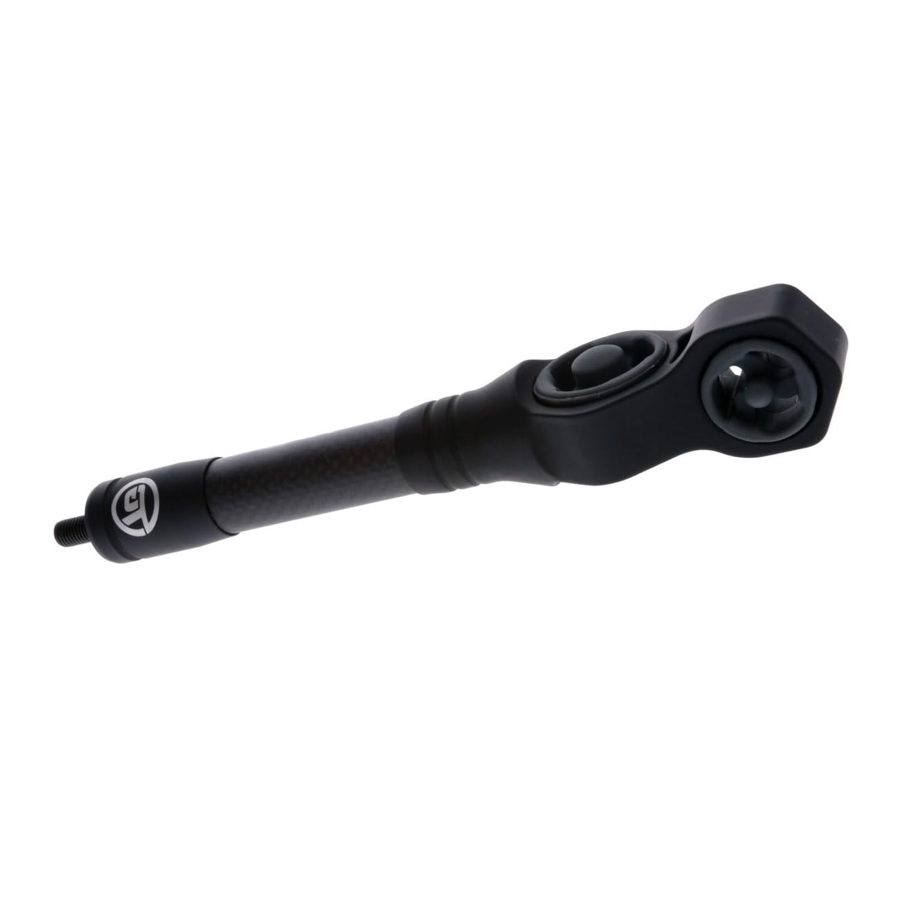 TRUGLO Cadence Vibration-Dampening Noise Reducing Lightweight 8" Hunting Archery Bow Stabilizer for Improved Bow Balance & Stability