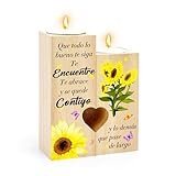 Regalos De Reyes para Mujer Portavelas Regalos Amigo Invisible Regalo Mujer Originales Cumpleaños Regalo para Madres Abuela Navidad Originales por San Valentin Candelabro