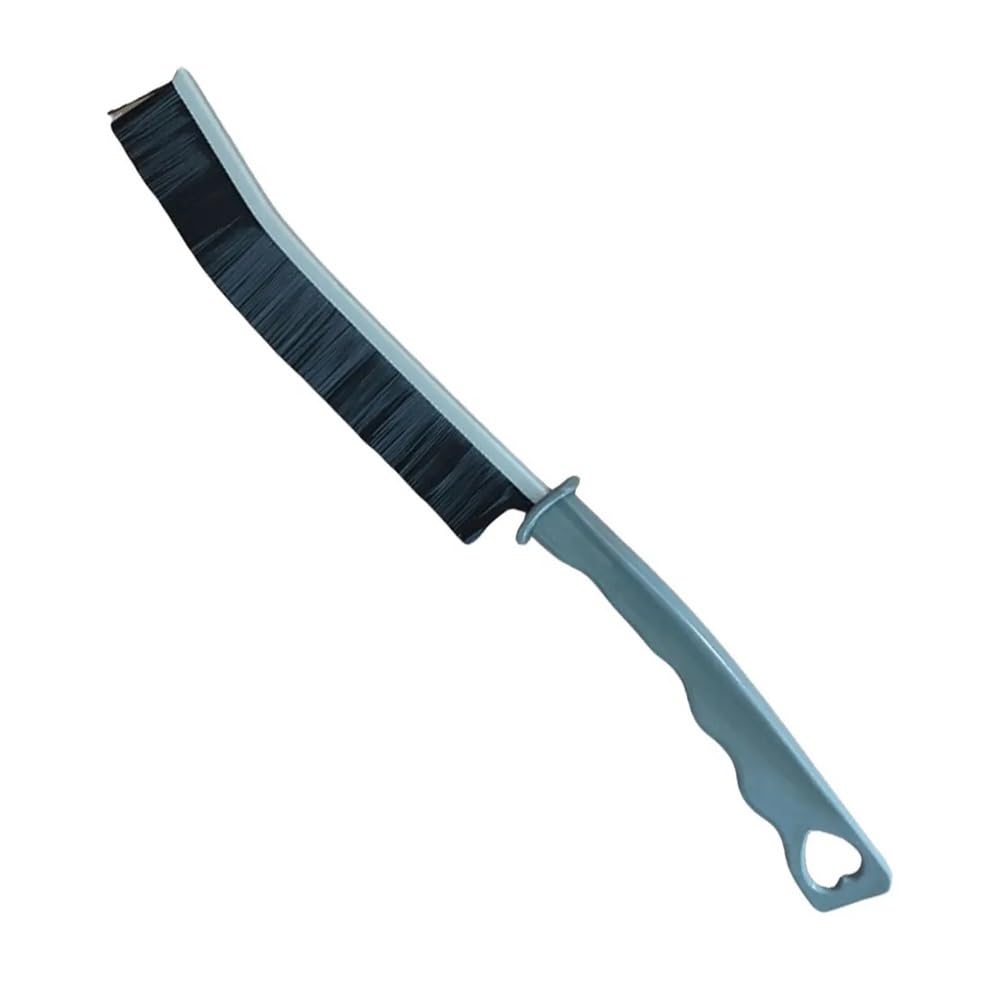 Sunrrafck Grey Black 1Pc 1/2Pcs Grout Gap Cleaning Brush Long Slit Household Tool Kitchen Bathroom Window Tile Joints Dead Angle Hard Bristle(Grey Black 1Pc)