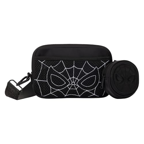 Sac à main Spider-Man Loungefly femme noir et blanc en nylon