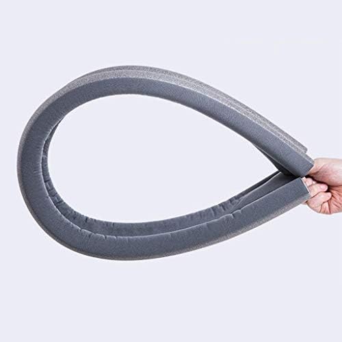 3pcs Under Door Draft Stopper Black Front Air Draft Stopper Noise Window Adjustable Door Sweeps Soundproof Rubber