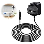 5V 1A Power Supply Adapter UK Plug, AC dc 5v charger Switching Charger 5W, 5.5mm x 2.1mm Center Positive, 100–240V Wall Adapter for CCTV Camera, LED Strip, Router, Speaker 1.5m cable