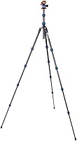 Vista 4 de 3 Legged Thing Punks Brian 2.0 - Trípode de fibra de carbono para viajes, compacto y ajustable, con tres patas desmontables, azul/negro