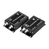 KAHDGSS 2-Kanal Koaxial Multiplexer Expander für klaren Kamerasignalmischer mit Metallgehäuse und Kamerasignalmischer mit breiter Kompatibilität