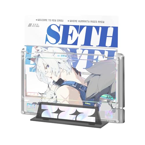 Set de cartes encadrées Zenless Zone Zero Seth avec cadre acrylique - 4