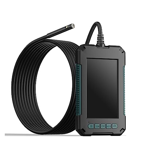 ボアスコープ、 内視鏡カメラ HD1080P 4.3 ''スクリーン工業用検査ボアスコープ車のエンジン用 IP68防水 LED シングルデュアルカメラ(5m,5.5MM DUAL RIGID)