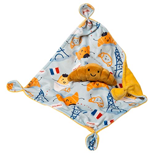 Image of Mary Meyer Sweet Soothie Lovey Security Blanket, 10 x 10-inches, Croissant
