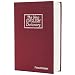 Readaeer Dictionary Diversion Secret Book Safe Portable Travel Box with Key Lock Steel Large-Red