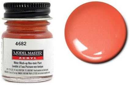 Testors Model Master Acrylic Gloss International Orange FS12197