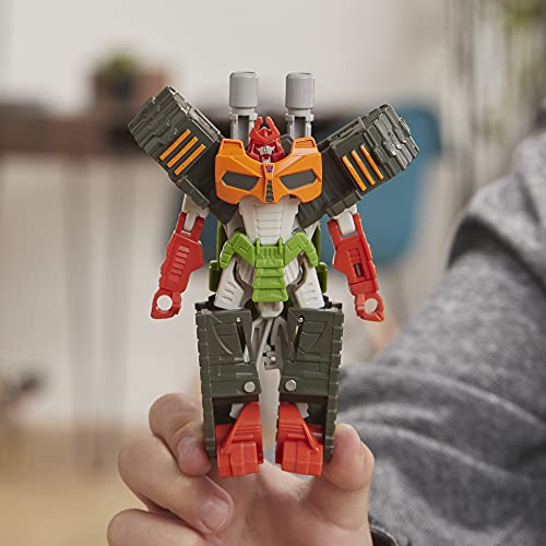 Transformers Bumblebee Cyberverse Adventures Action Attackers: 1-Step Bludgeon Action Figure, Whirlwind Slash Action Attack Move, 4.25-Inch #TOP5