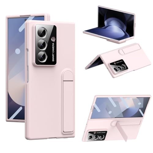 Étui Compatible Samsung Galaxy Z Fold 7 Rose Coque de Protection Silicone Anti-Chute