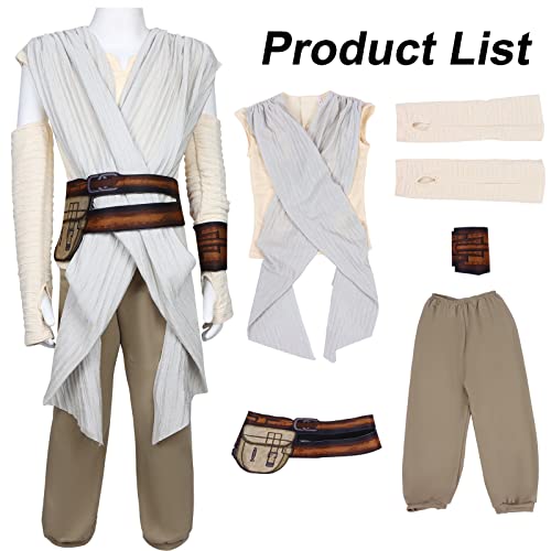 Iminfit Rey Cosplay Costume For Girls Kids Rey Cosplay Outfit Rey Girls Cosplay Costumes For Carnival Game Cosplay #TOP2