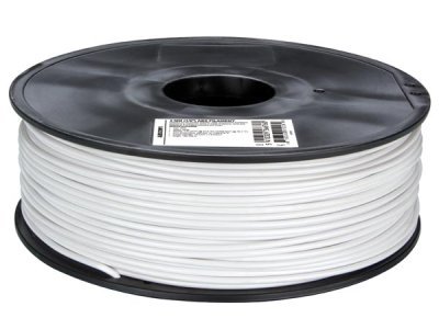Velleman ABS3W1 Abs Filament, 1 Grade to 12 Grade, 1 Kg, 3 mm Diameter, White