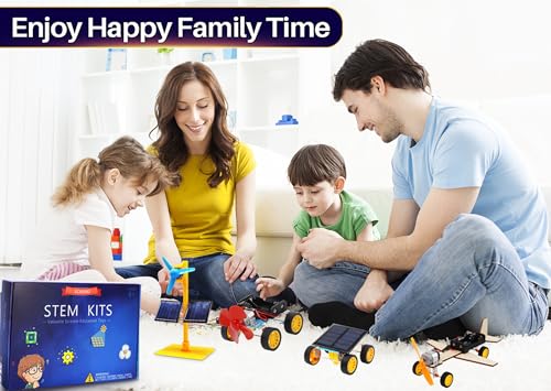 stem building toys for kids ages 8-12 science experiments amp solar car projects
