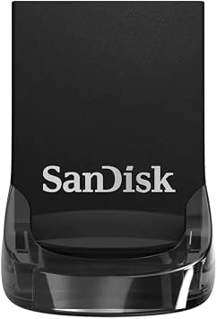 SanDisk Ultra Fit 32GB USB 3.1 Flash Drive with up to 130MB/s Read Speed - Pack of 3