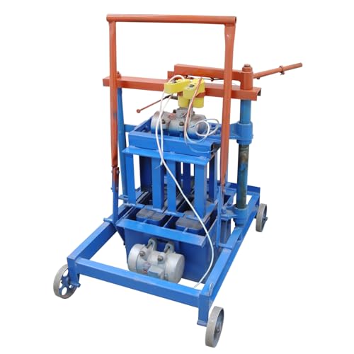 HayWHNKN Cement Block Making Machine Hollow Forming Machine Excitation Frequency 45 Times/min 220V for Home Use Farm Manufacturing