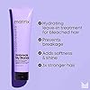 MATRIX Unbreak My Blonde Reviving Leave-In Treatment | Strengthens and Adds Softness and Shine | For Damaged, Lightened and Over Processed Hair | Packaging May Vary | 10.1 Fl. Oz. | Vegan