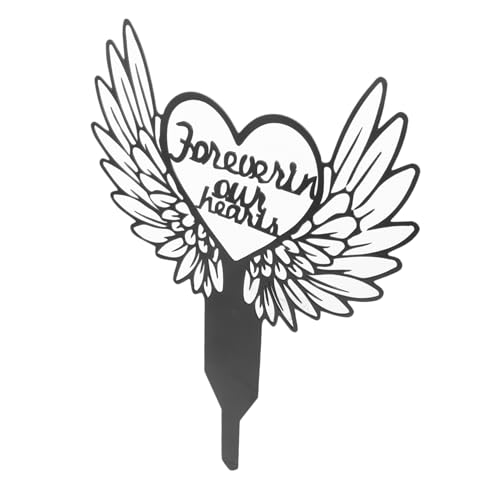 ifundom Piquet Commémoratif pour Jardin et Cimetière Décoration Extérieure pour Tombe Danimaux Facile à Installer Durable pour Pelouse et