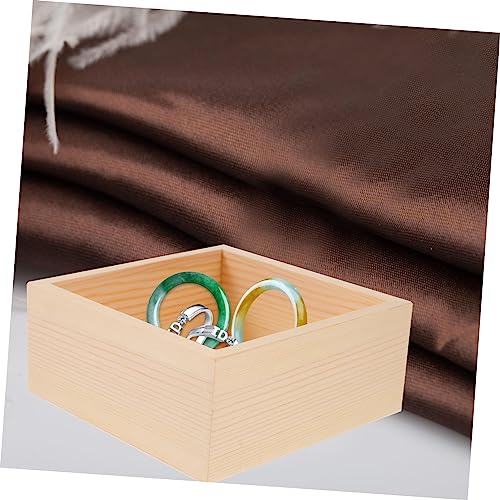 Boîtes de présentation bois BESTYASH pour ranger vos petits objets de maison et bureau