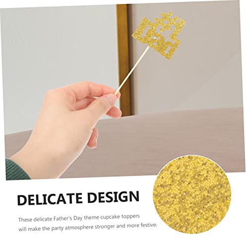 NOLITOY 25 Pçs Inserção De Bolo Do Toppers De Aniversário Para Bolos Topper De Cupcake De Aniversári