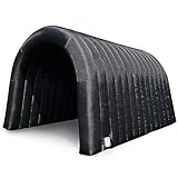 Sewinfla Inflatable Tunnel Sports Tunnel Entrance with Internal Blower Inflatable Tunnel Tent for Business Advertising Event Exhibition Promotion,Street,Shop,Supermarket,School(16x10x10ft)