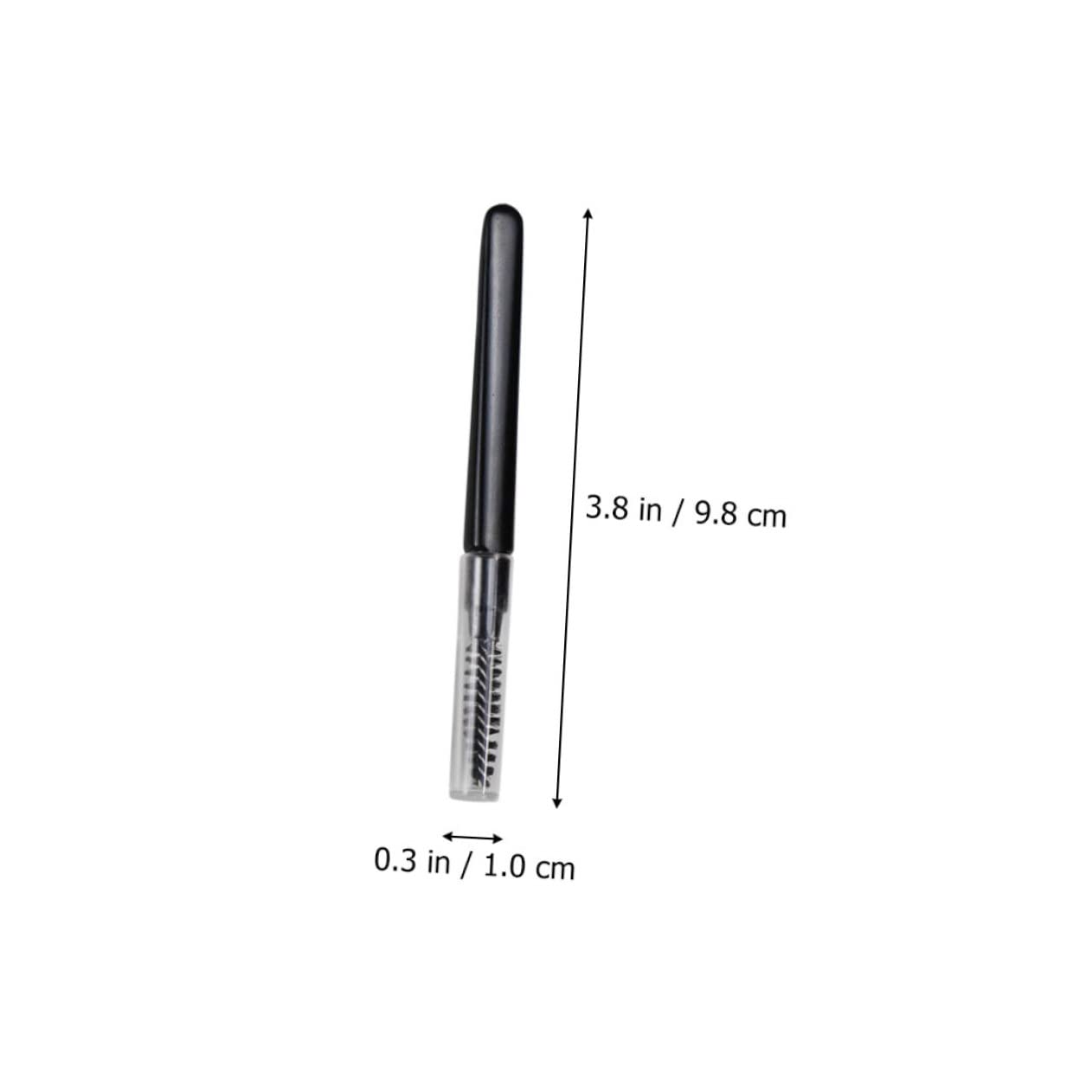 FRCOLOR 60 Stk Wimpernkamm mit Deckel Wimpernbürste Augenbrauenpinsel Make-up-Brauenbürsten-Kit Haarkamm für Frauen Haarbürste praktischer Kamm für Wimpern Augenbrauenkamm Spiral- Werkzeug