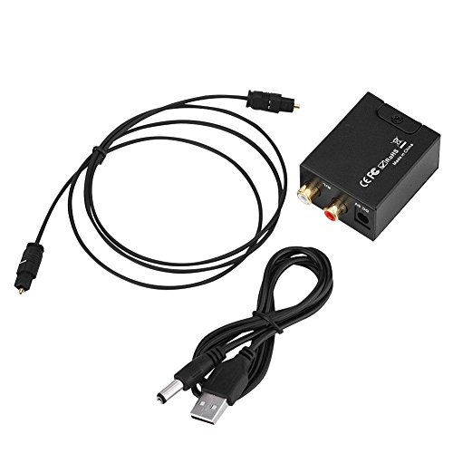 Audio digital est¡§|reo ¡§?ptica Toslink Coaxial a anal¡§?gico Convertidor de se?al L/R Salida de USB Conversores digital-anal¡§?gicos Accesorios de imagen y sonido