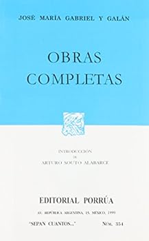 Paperback OBRAS COMPLETAS (SC354) [Spanish] Book