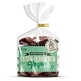 Lebkuchen - vegan - original Nürnberger Elisen-Lebkuchen - Schokolade - ohne Mehl - handgefertigte Qualität - prämierte Meisterhändler-Manufaktur