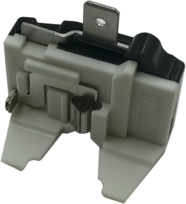QP2-4R7 Starter Relay，3 Pin Refrigerator Starter Relay QP2-4R7 with 1Pcs 6750C-005P Refrigerator Overload Protector Fits Most Mini Fridges and Coolers Replacement Parts