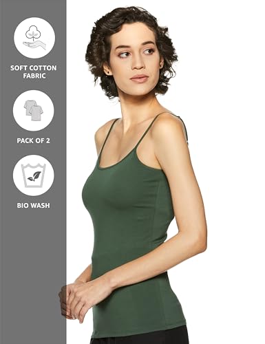 Image of Amazon Brand - Symbol Women Cotton Slim Fit Camisole
