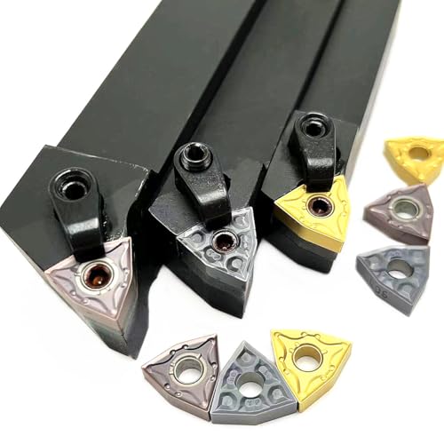 Herramienta de Torneado Exterior con Insertos de Carburo miniatura 5