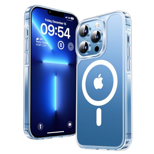 TAURI for iPhone 13 Pro Case Compatible with MagSafe- Clear