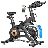 LFEYYD Exercise Bike for Home, Quiet Adjustable Magnetic Stationary Bike for Home Cardio with App Compatible...