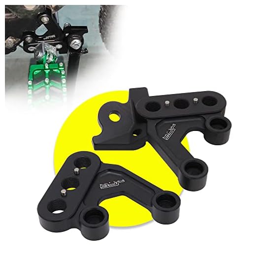 Wacece Motorcycle Foot Peg Pedal Bracket Mount Rearset,Heel Plate Guard Foot Peg Protector Heel Guard for Light Bee Sur-Ron Surron Sur Ron X/S