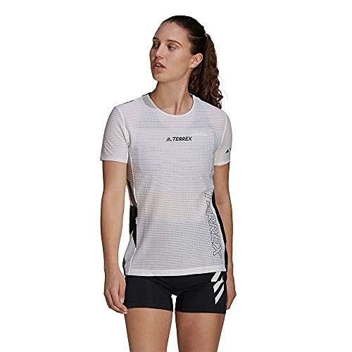 Haut de trail adidas AGR Pro Tricot Femme : confort thermique optimal pour vos courses nature