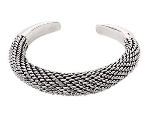 Treasure Bay Bracelet jonc en argent sterling pour femme, taille unique, Argent sterling, Sans pierre Cover