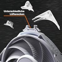 be quiet! Silent Wings Pro 4 140mm PWM White Lüfter, optimierte Lüfterblätter, außergewöhnlich hohe Performance, Speed Switch für maximale PWM-Drehzahl, 6-Pol-Lüftermotor, Fluid-Dynamic-Lager, BL119 – Ansicht 4