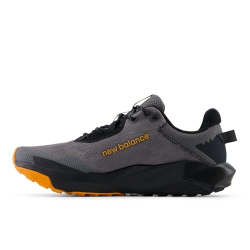 New Balance New Balance Men's DynaSoft Nitrel V6 Trail Running Shoe, Castlerock/Phantom/Sizzle, 7 M