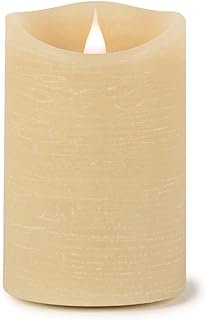 Melrose Modern Home Decorative Simplux LED Designer Candle with Remote (Set of 2) 4 and 8 Hr Timer 3.5