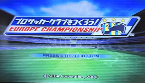 Pro Soccer Club o Tsukurou Europe Championship simulation management foot PS2
