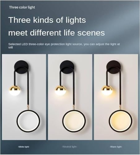 Image of 12 Watt Led Wall Light and Wall scones wall lamp for- Home, Kitchen, Bedside, Bedroom, Living Room, Office, Indoor, Bedside, Mirror Side, Diwali Lighting (Dual Head Wall LAmp)