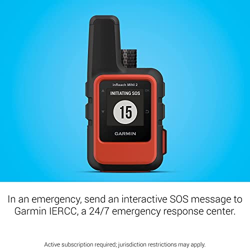 Garmin inReach Mini 2 Portable Satellite Communicator/GPS Navigator (Flame Red) Accessory | Official USA Partner Model | Bundle with LED Brite-Nite Dome Lantern Flashlight for Camping - Image 5